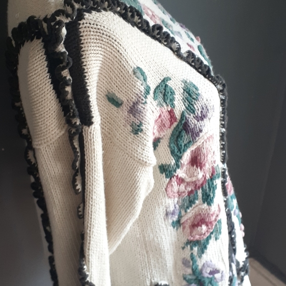 Vtg Rebecca Stone knitted sweaters sz large - Picture 9 of 17